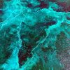 Green Lightning Close Angle