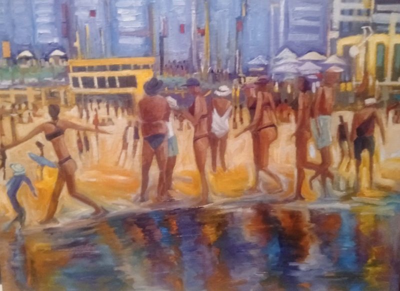 Life’s a beach, keep your distance sold