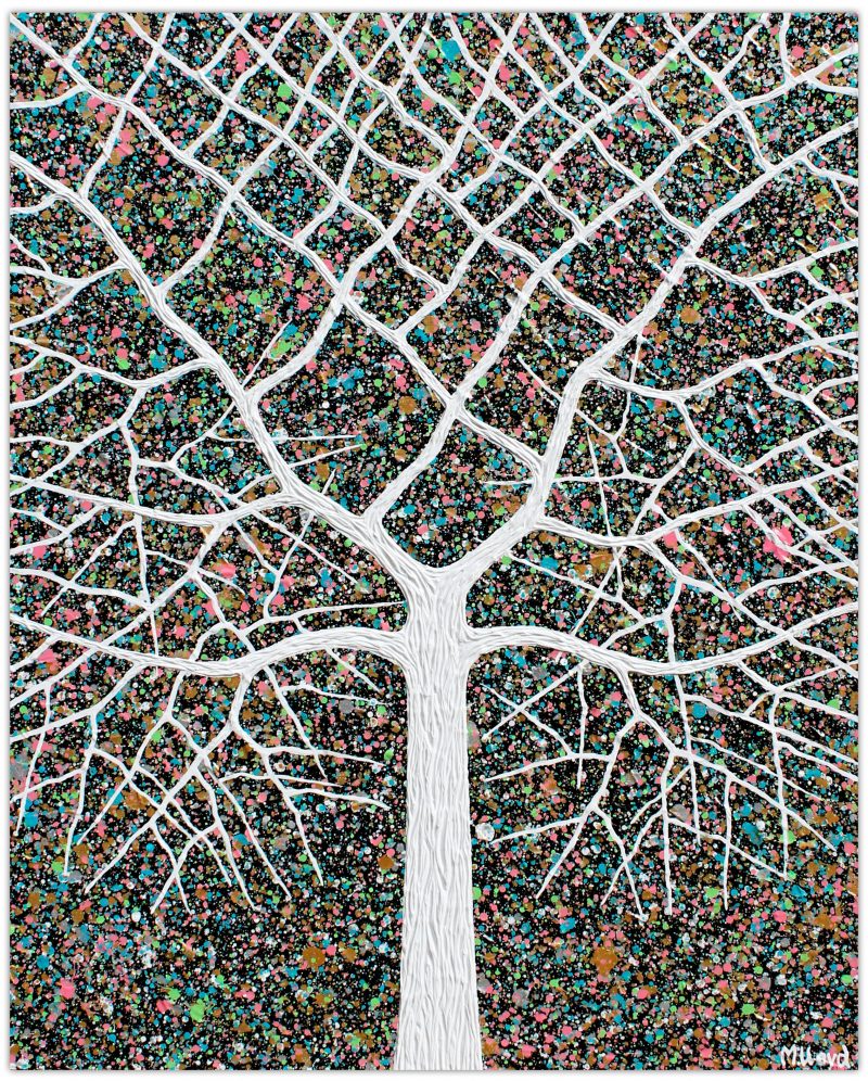 Starry Night Tree Portrait – SOLD