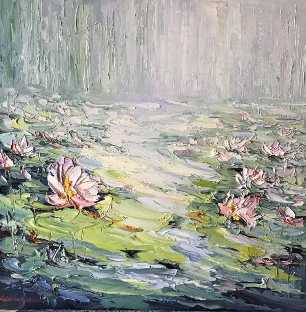 187 Water Lilies No ,, 61x61x4cm (copy)