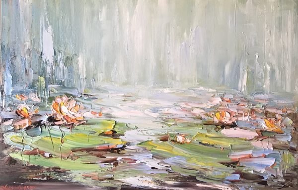 194 Water Lilies No 16, 91.4x61x4cm