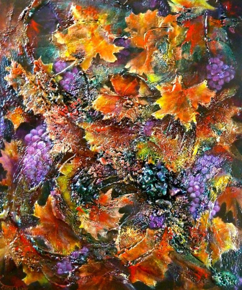 Grapevine Whispers Framed