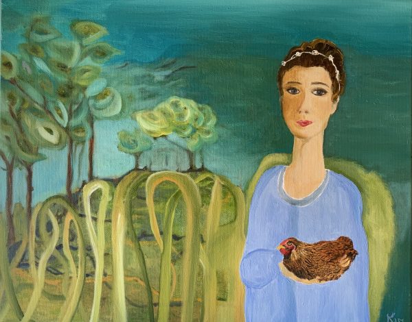 Kim Rees Bush Angel And The Rooster