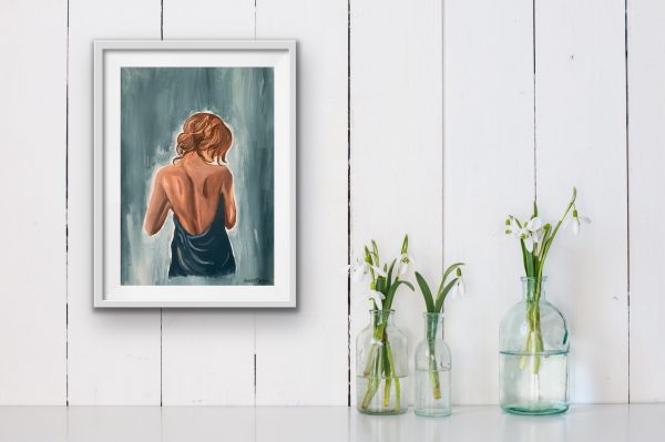 Take Your Time Alanah Jarvis Framed In White