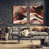 Where Flamingos Fly Diptych