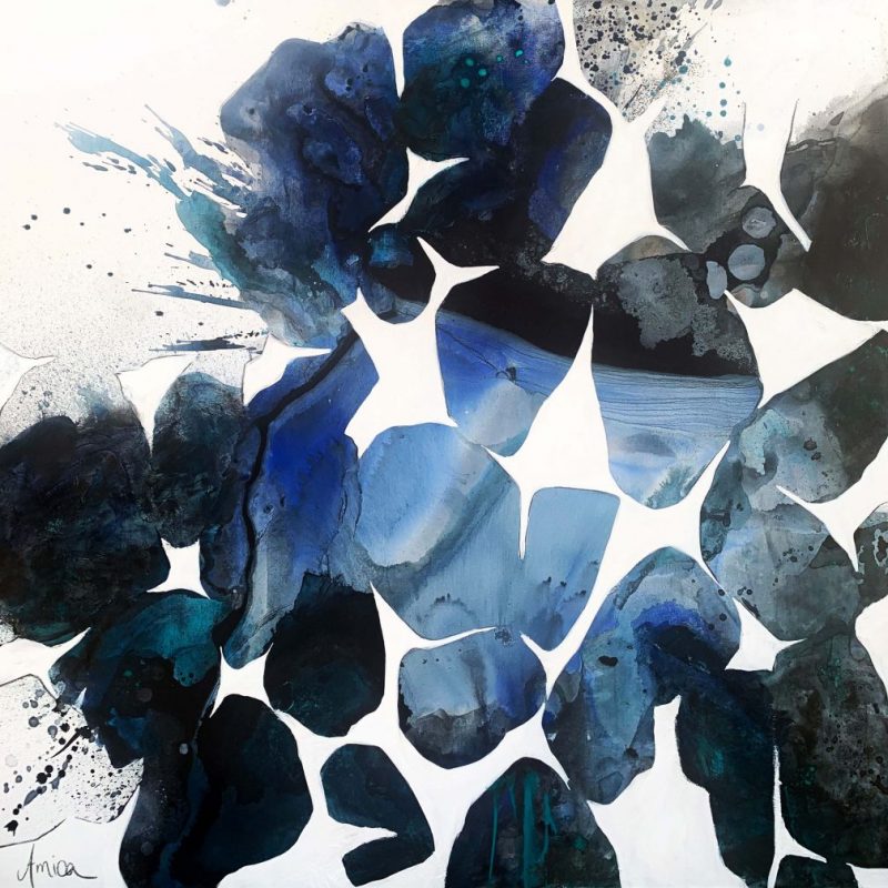 Amica Whincop Abstract Paintings Taught By Thirst