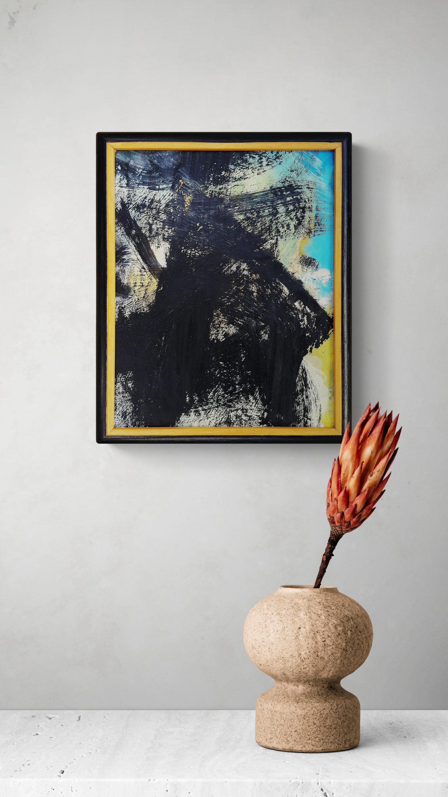 Close Up View Of Plant In A Vase