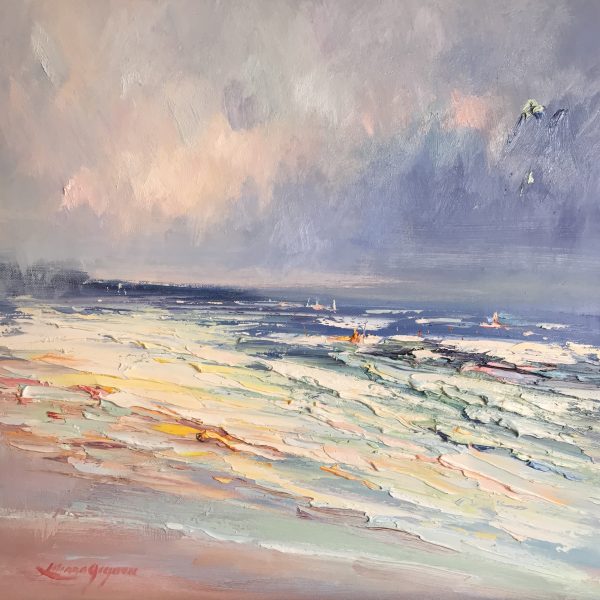 200 Colors Of The Ocean No 9 51x51x4 Cm