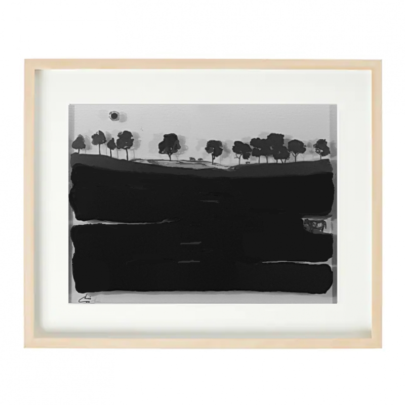 3 Dimension Black Landscape 1.2