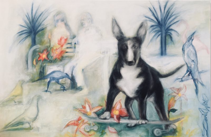 Noodles ‘skatie dog’