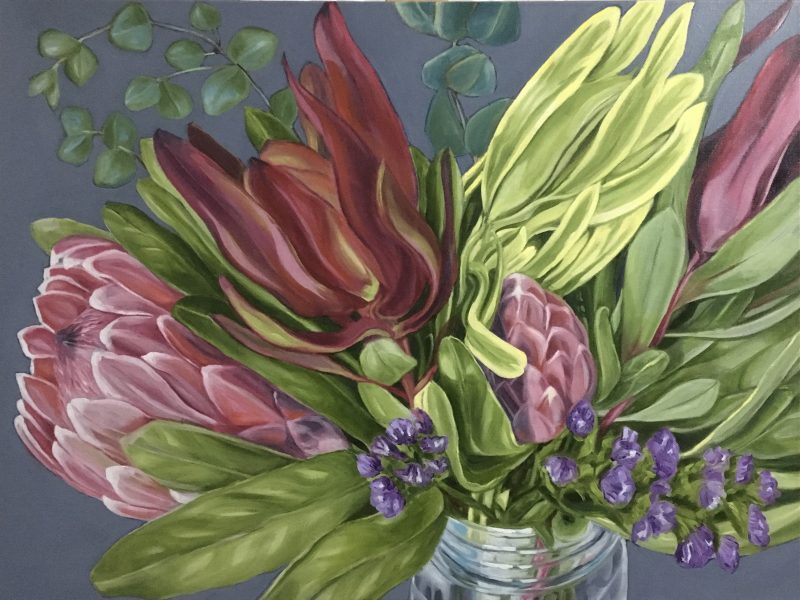 Protea Bunch in a Jar