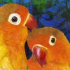 Lovebirds Detail