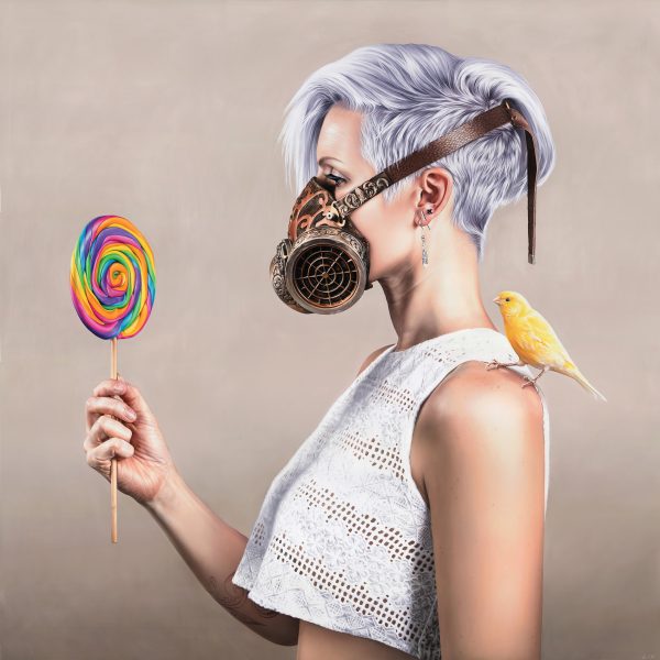 Provocateur By Lixnorth 2018 Oilonaluminium 1000x1000mm 72dpi 2900px