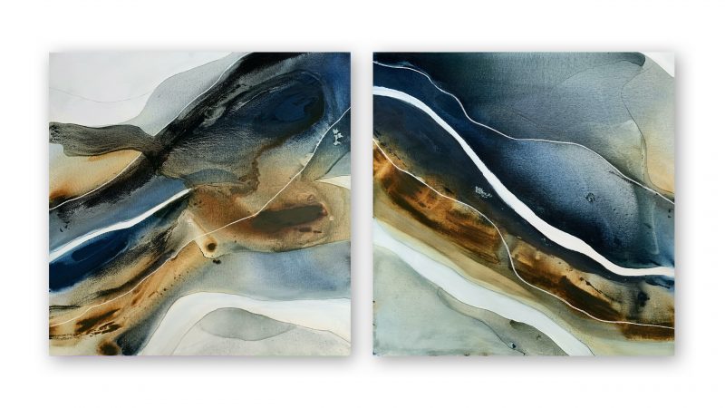Rainbow Beach Diptych