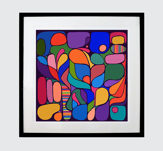 Rainbow Lorikeet – Ltd Edition Vibrant bird print