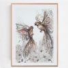 Simply Sparrows Joy In Flight Framed Example Artist Leni Kae Bird Artist