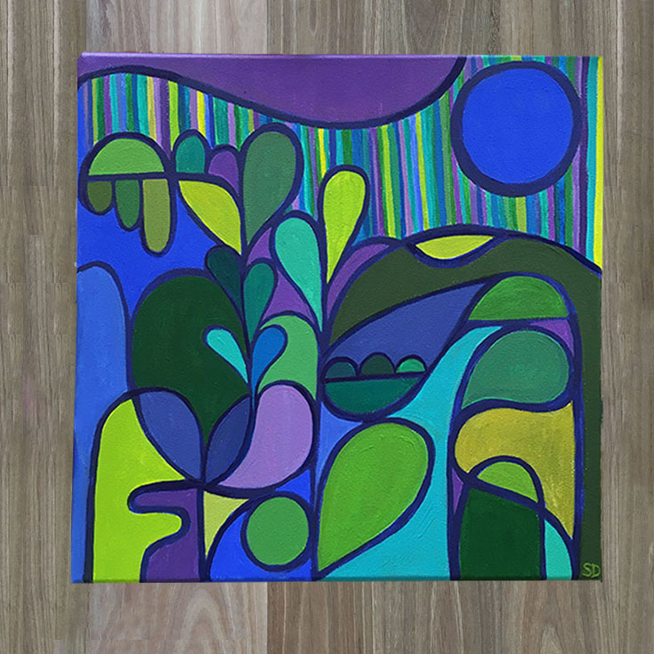 Through the Modernist Window *SOLD*