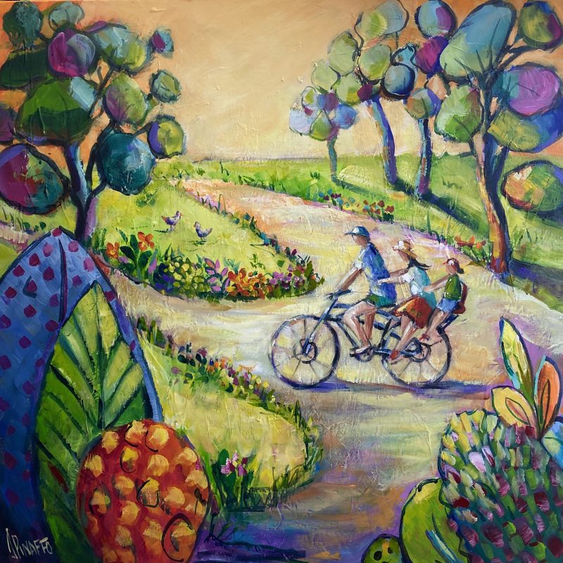 At the park with dad