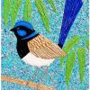 Blue Wren Fairy Wren Miranda Lloyd Artist