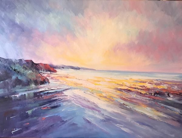 215 A Brand New Day No 33 122 X 92cm, $2550 2