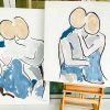 Bodyline Viii And Vii Figurative Paintings Couples Sarah Jane Artist