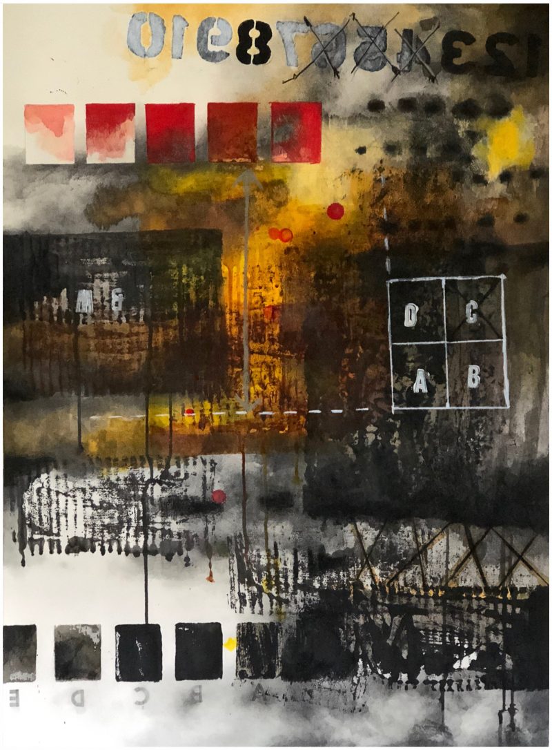 Composition No. 179  Above and Below