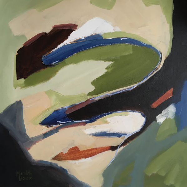 Camped By A Billabong By Meredith Howse