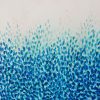 Detail Artist Leni Kae Float With Me Over Treetops Blue Teal Abstract Landscape Art