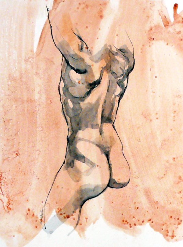 Max Standing, Ink And Wash 