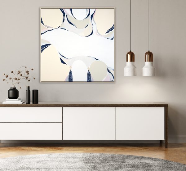 Minimalist Interior Of Modern Living Room 3d Rendering