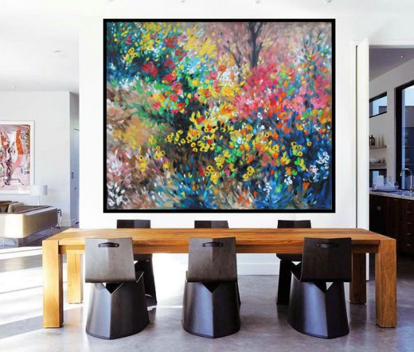 Belinda Nadwie Art Abstract A Captured Heart Framed 12 Copy