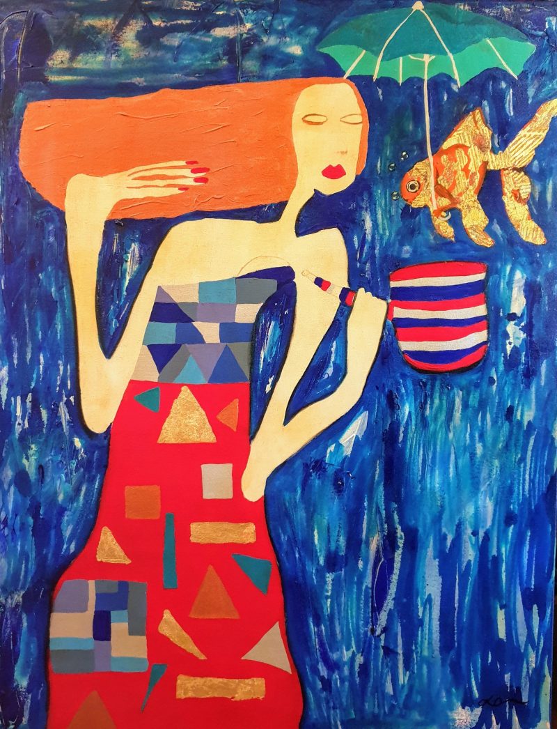 The Girl and The Goldfish