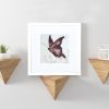 Butterfly Spirit Interior Design Framed Example2 Artist Leni Kae Unique Art Gifts