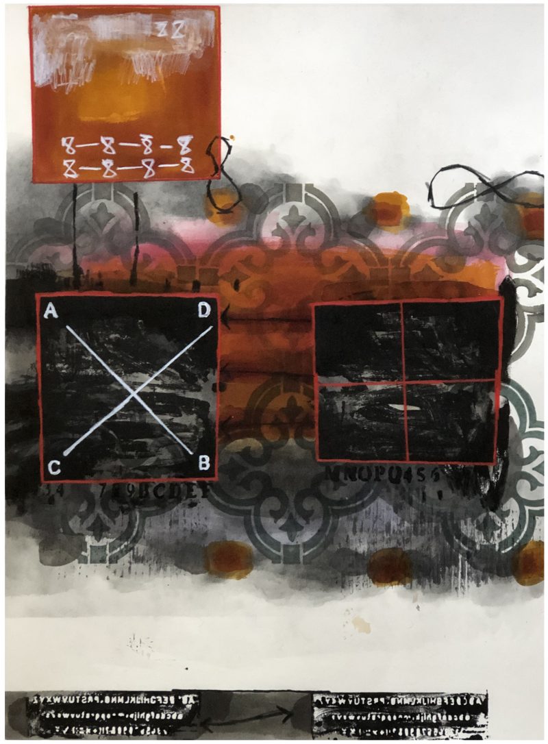 Composition No. 255 Three Squares