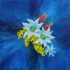 Clare Riddington Jones, Spring Is In The Air, Acrylic On Canvas, 76cm X 76cm