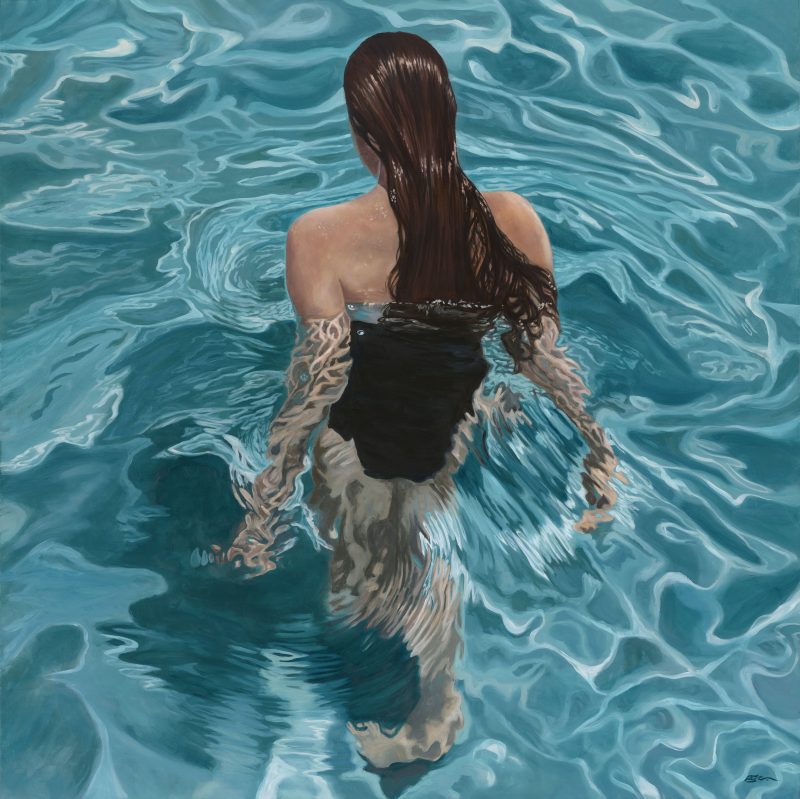 Denim Blue Ltd Ed Print – 71 x 71cm