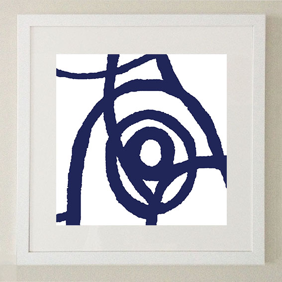 Indigo Abstraction – Ltd Ed fine art print