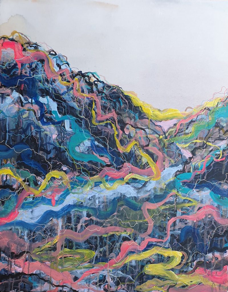 Reach of Sunrise Through the Fjord