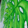 Close Up Miranda Lloyd Artist Fern Painting Greens