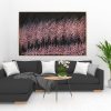Living Room Interior Design Artist Leni Kae Romance In The Night Framed Eg Abstract Landscape Artwork