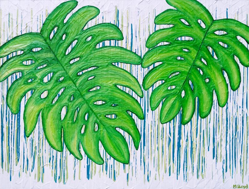 Monstera Tropical – SOLD