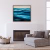 Waves For Days Ocean Painting Insitu Elegant Alanah Jarvis
