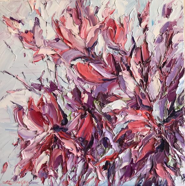 230 Magnolia No 4' 51x51cm,