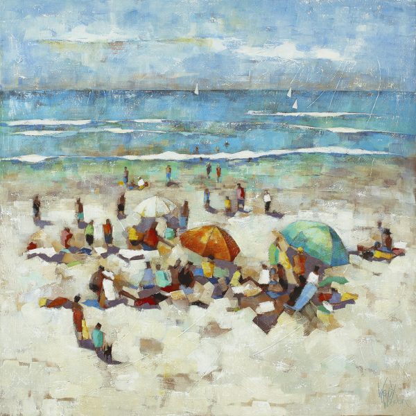 616 Weekend At Noosa Beach(f) 100x100 Repro