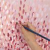 Artist Leni Kae Whispers For You In Pink Artist Studio Pink Abstract Landscape