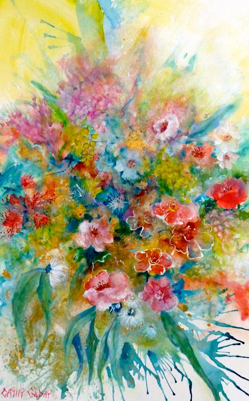 Flowers and Gumleaves