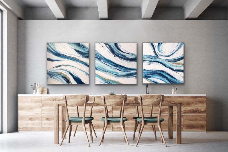 Aquatic Movement (triptych)