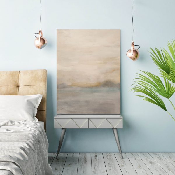 Misty Bay Bedside Table