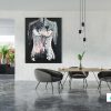 Panoramic Studio Flat Dining Room Interior, Poster