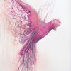 Artist Leni Kae Flight Of The Galah 56x76cm Watercolour Painting 1000px